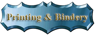 Printing & Bindery
